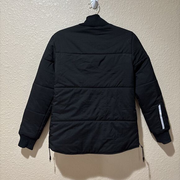 Norden Winter Reversible Jacket Black/Green Men’s Size Small Full Zip Puffer - Picture 6 of 10